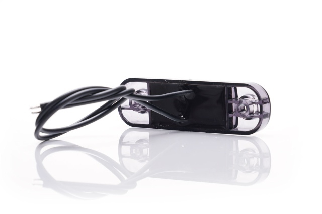 Lampa pozitie ovala portocalie - DARK [2]