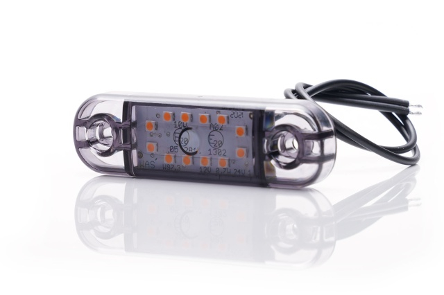 Lampa pozitie ovala portocalie - DARK [3]