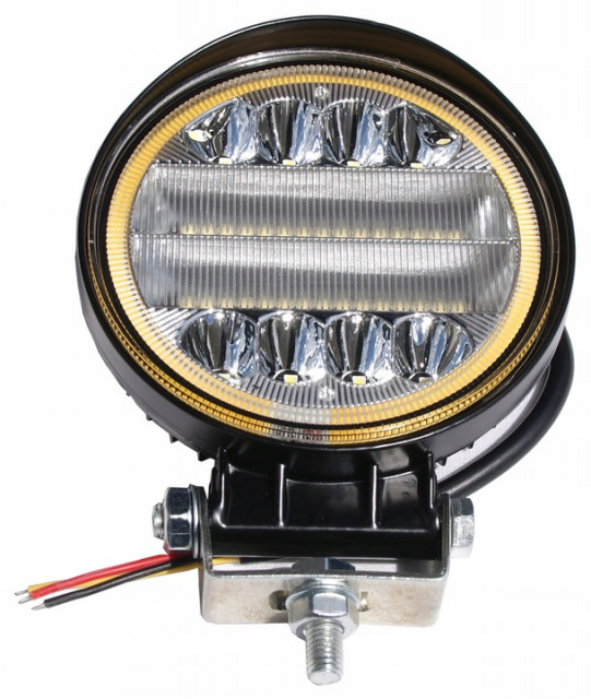 Lampa proiector cu 38 LEDURI 2 FAZE fi 11.5 cm [1]