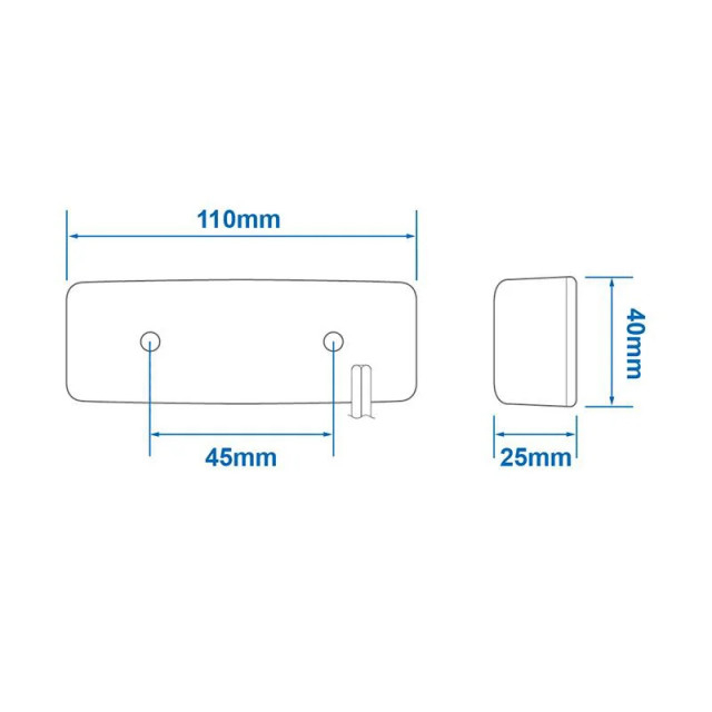 Lampa spate LED  12/24V 110 x 40mm [5]