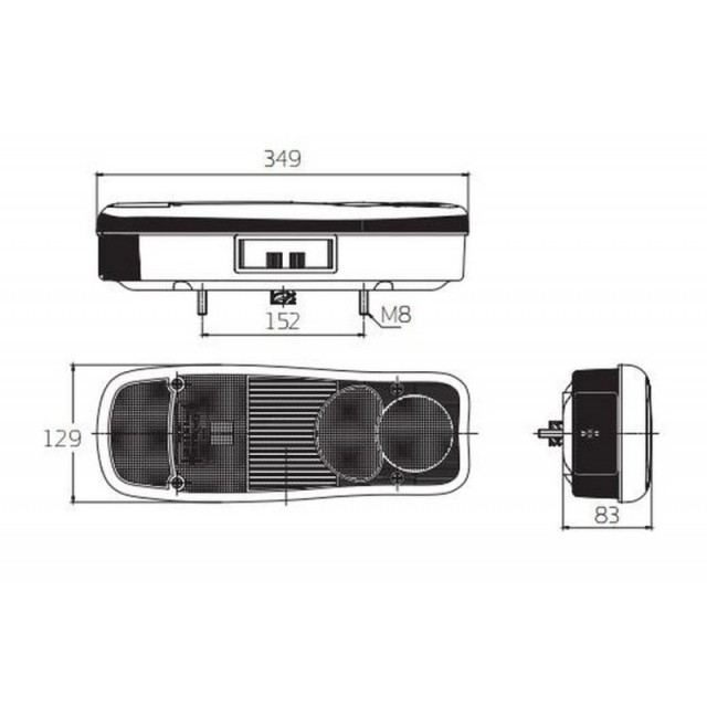 Lampa stanga Camion [3]