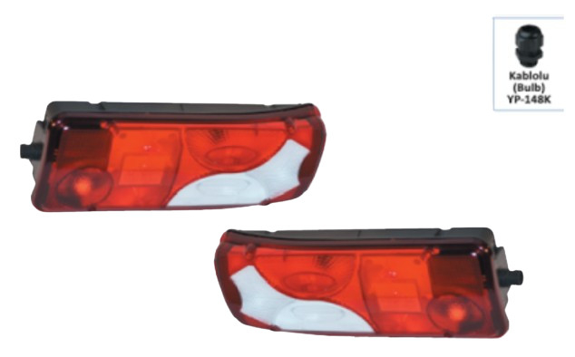 Lampa stop dreapta, cablu, Scania [1]
