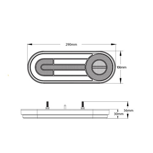 Lampa stop spate LED 12/24V [2]