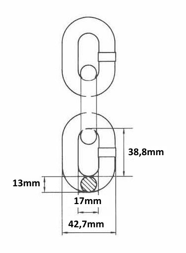 Lant G80 ridicare - ancorare 13mm [2]