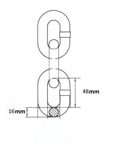 Lant G80 ridicare - ancorare 20mm [2]
