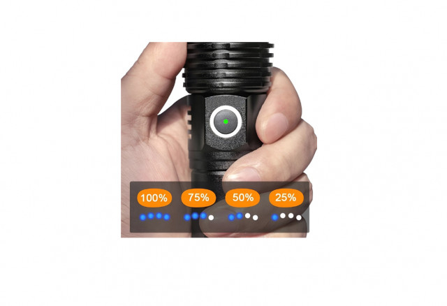 Lanterna aluminiu 1300 lm 4000mAh [5]