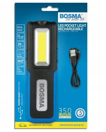 Lanterna de lucru COB LED 5W +3W [3]