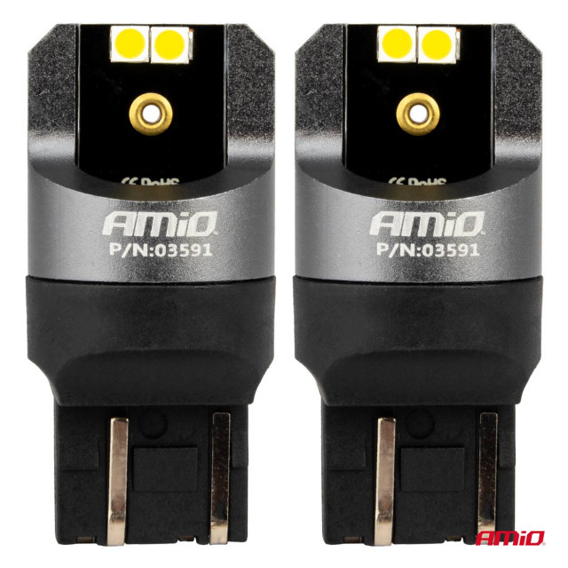 LED Canbus PRO 7443 W21/5W 4x3030 SMD alb 12/24V [2]