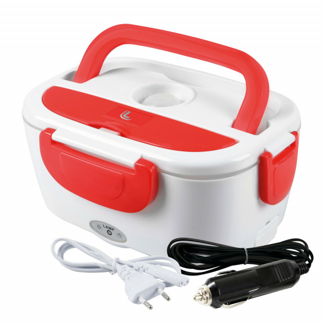 Lunch-Box, incalzitor electric pentru alimente - 1,5 L - 12/24V+220V - 50W [1]
