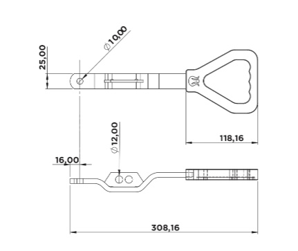 Maner remorca 22 mm [2]