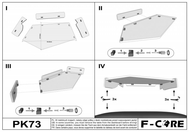 Masa bord VOLVO FH 4 [5]