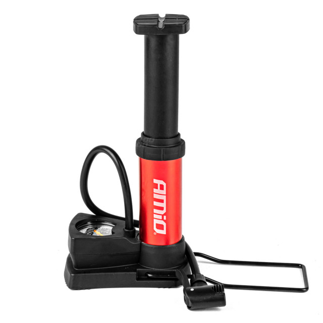Mini pompa de picior de inalta presiune cu manometru [2]
