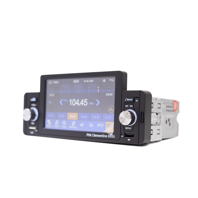 MP5 player auto PNI Clementine 9555 1DIN display 5 inch 4 x 50W, Bluetooth, radio FM, Carplay, functie RDS [3]