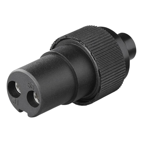 Mufa 2 pini 12/24V [1]