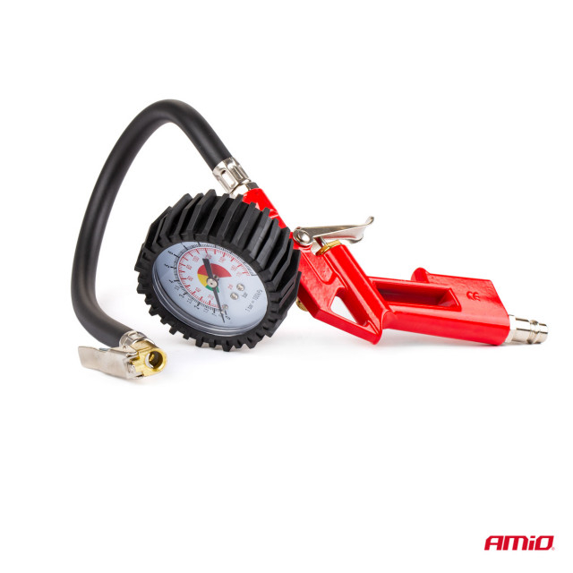 Pistol cu manometru, pentru umflat 12 BAR [2]