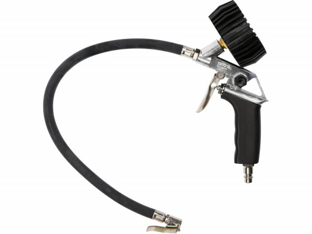 Pistol cu manometru aer comprimat   pentru umflat 440mm, 1/4", 8bar [2]