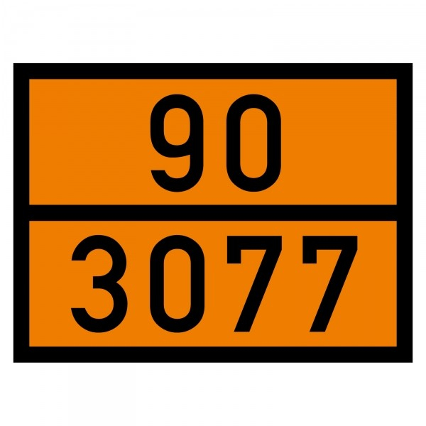 Placa ADR aluminiu - 90/3077 [1]
