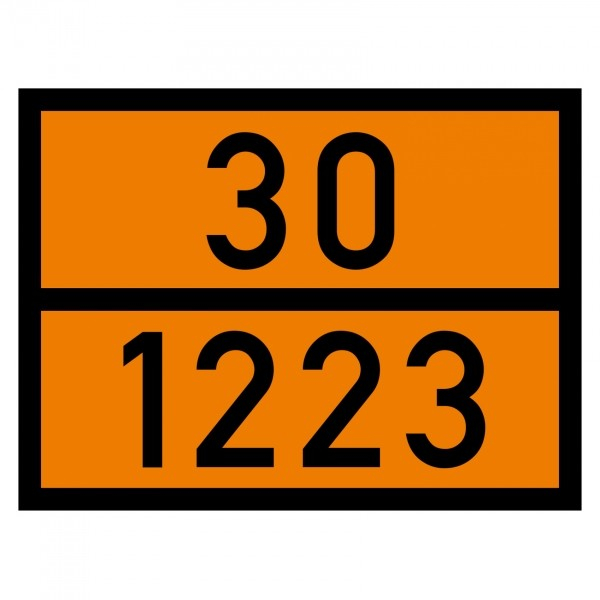 Placa ADR aluminiu - Kerosen [1]