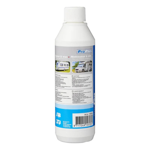 Polish "Cleaner & Wax" pentru exterior si ferestre din plastic, rulote sau autorulote [2]