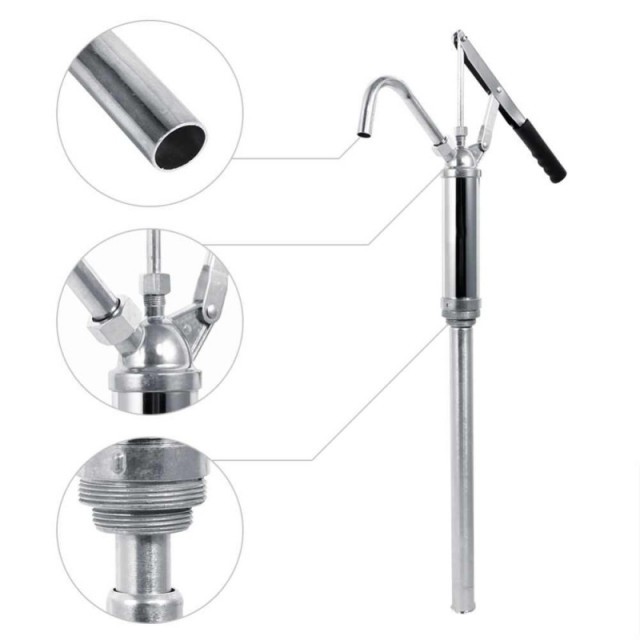 Pompa manuala cu piston pentru motorina sau ulei [4]