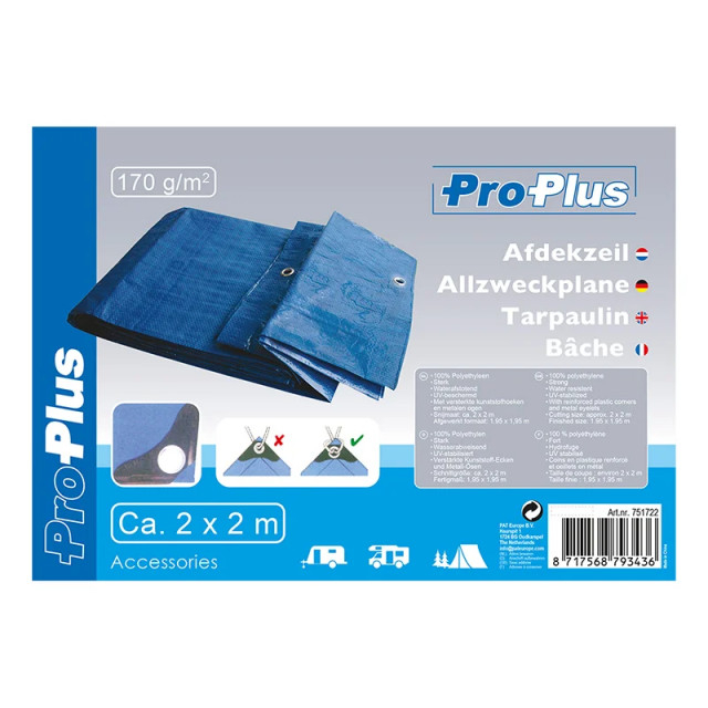 Prelata 2 x 2m 170gr./m² [3]