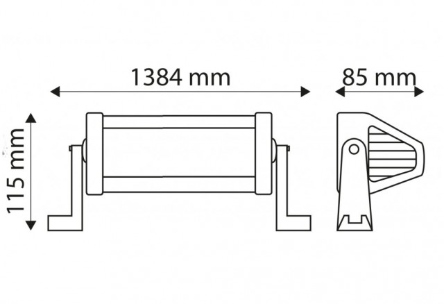 Proiector 100LED, 22500 Lm, 300W ,Combo [2]
