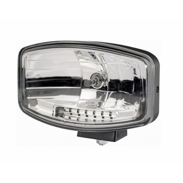 Proiector dreptunghiular sticla clara + led galben [1]