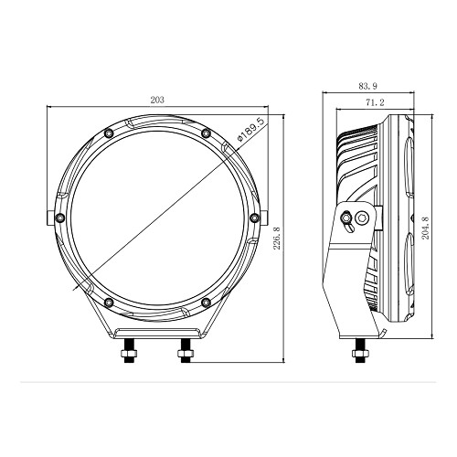 Proiector LED 100W [3]