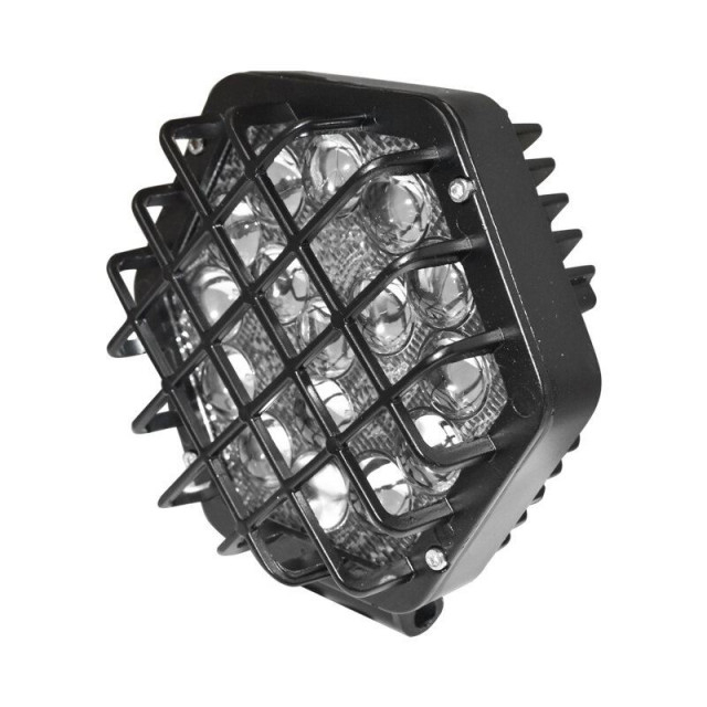 Proiector LED cu grilaj metalic 16 led-uri 13 - 30V 48W [5]