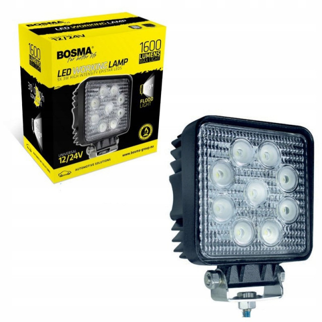 Proiector LED patrat 27W 12/24V [1]