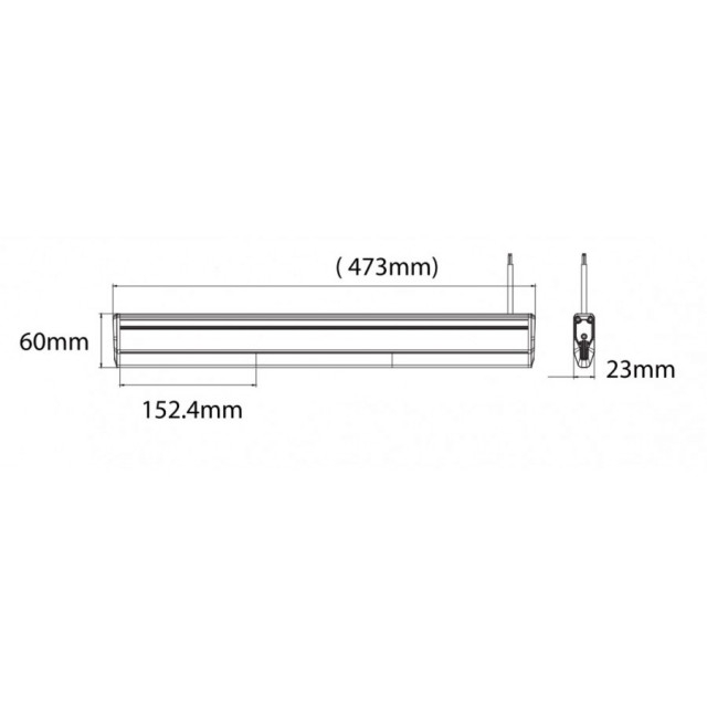 Rampa avertizare luminoasa LED 473x23mm [2]