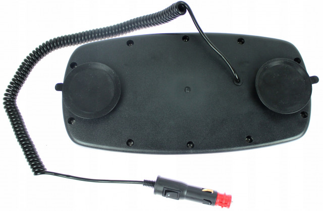 Rampa girofar 20 led-uri, 12-24V, 10 functii, magnetic [3]