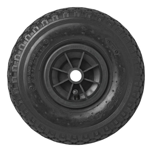 Roata pentru protap, janta plastic 260x85mm, anvelopa cu camera [2]