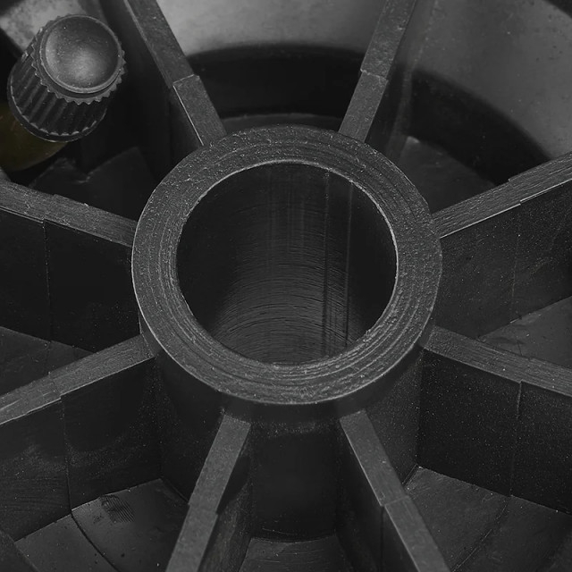 Roata pentru protap, janta plastic 260x85mm, anvelopa cu camera [4]