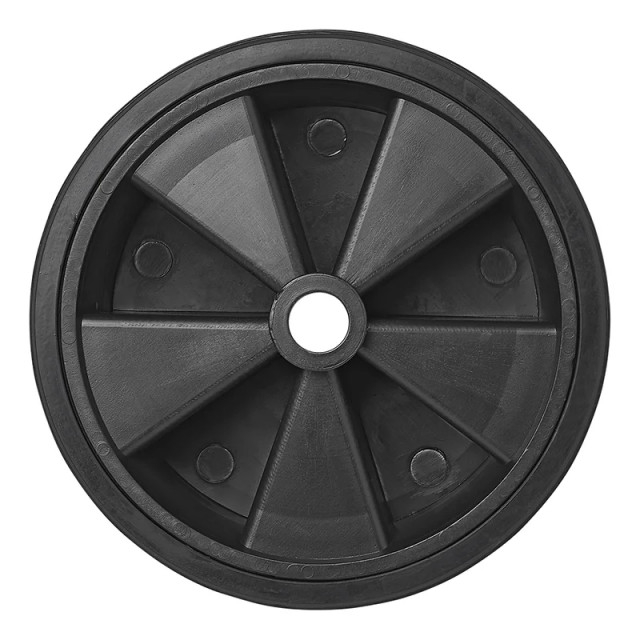 Roata pentru protap, janta plastic cu cauciuc solid 220x70mm [2]