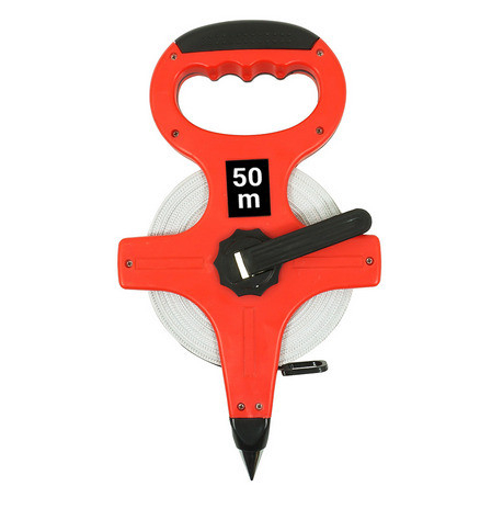 Ruleta profesionala 50 m din fibra de sticla cu picior [1]