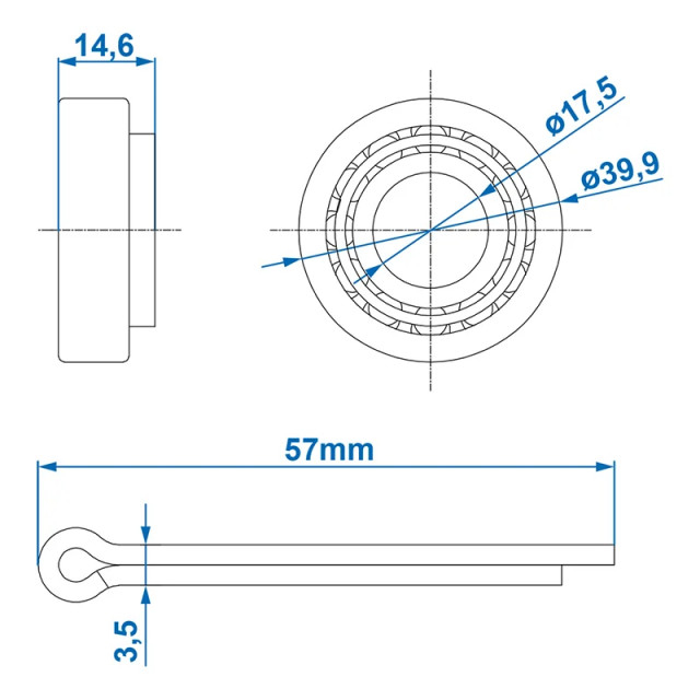 Rulment 11749/11710 17.5x39.9x14.6 [7]