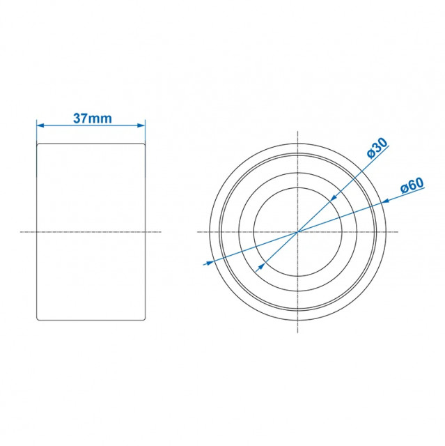 Rulment compact 30/60x37mm compatibil AL-KO [4]