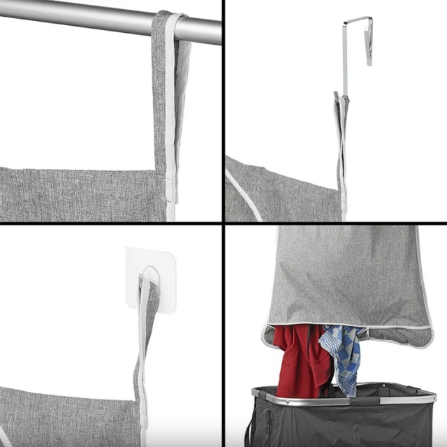 Sac de rufe portabil 65 x 80cm [3]