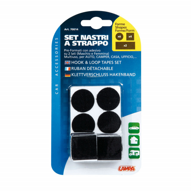 Scai cu adeziv, velcro set 12buc [2]