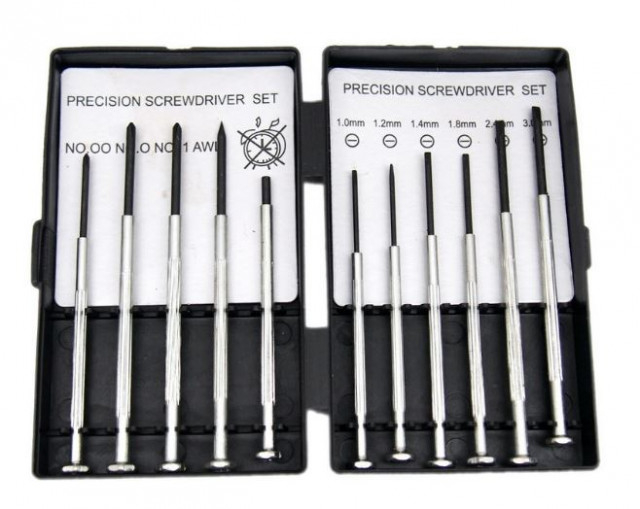 Set 11 piese surubelnite de precizie [1]