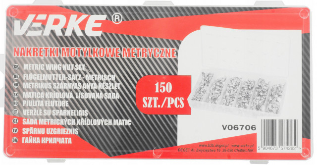 Set 150 buc piulite tip fluture [2]
