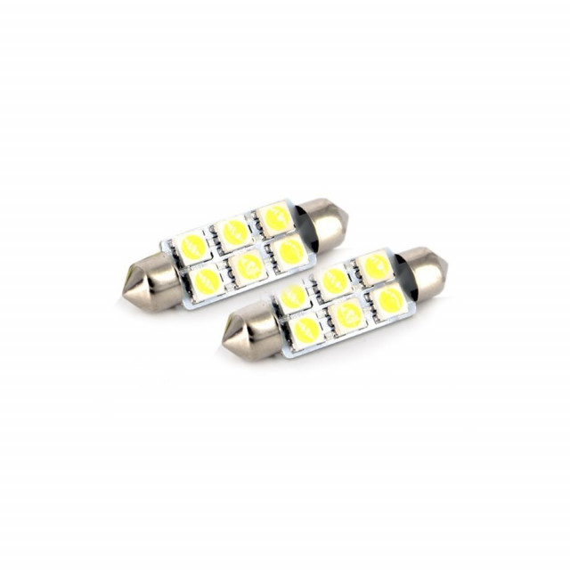 Set 2 becuri led sofit 24V SV8.5 ALBE [1]