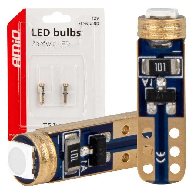 Set 2 becuri LED T5 W1W 12V [1]