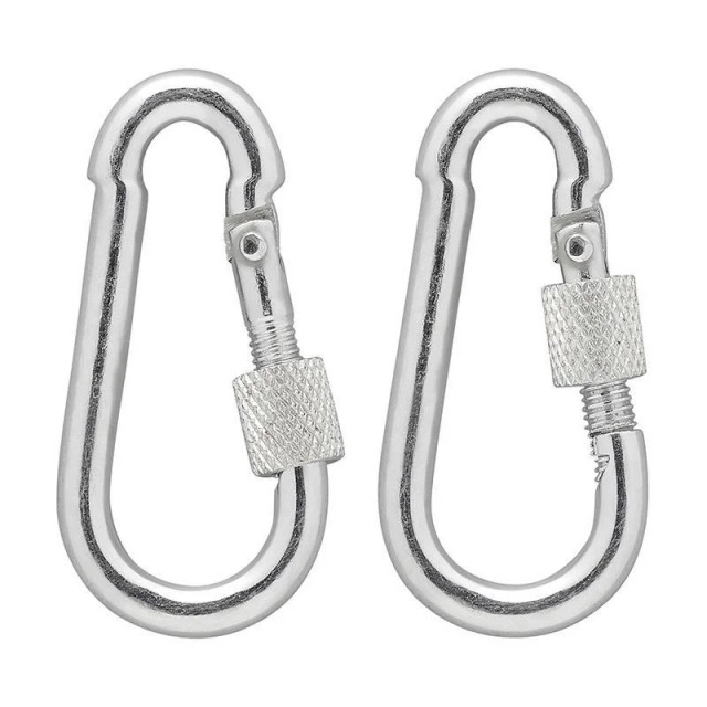 Set 2 buc Carabina metalica 5x50mm cu prindere de siguranta [5]