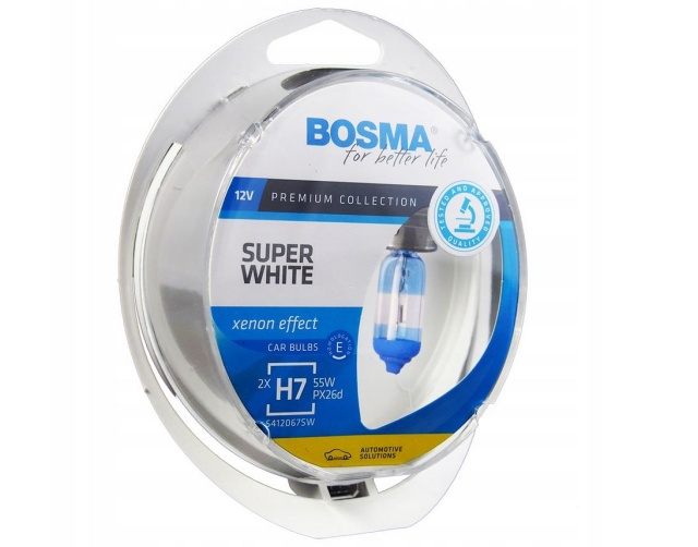 Set 2 buc H4 Super White 12V  60/55W [1]