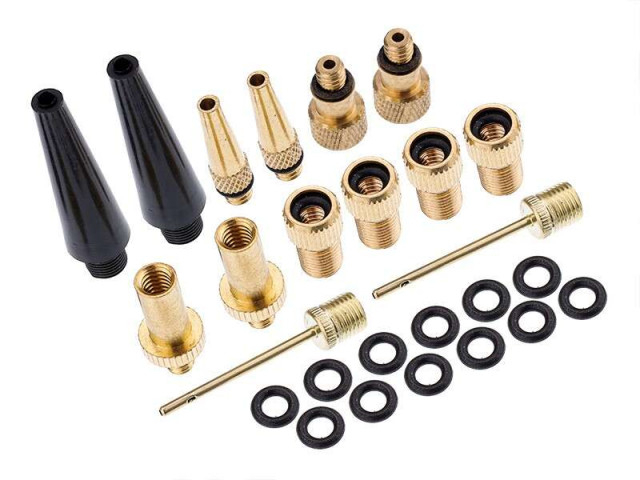 Set 26 buc adaptoare de umflare pentru pompa, compresor aer roti, mingi, etc [2]