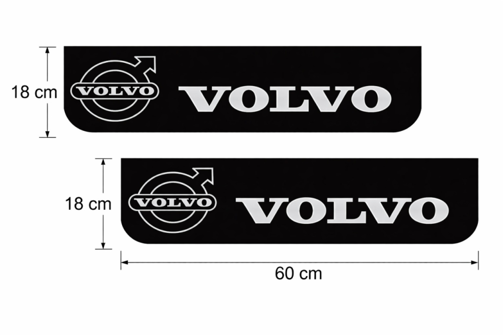Set 2x aparatoare noroi VOLVO 18x60cm [2]