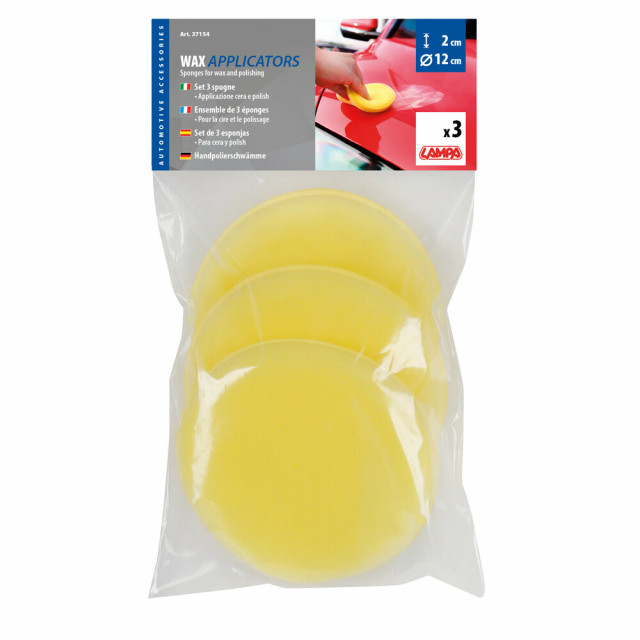 Set 3 bucati burete aplicator ceara [4]