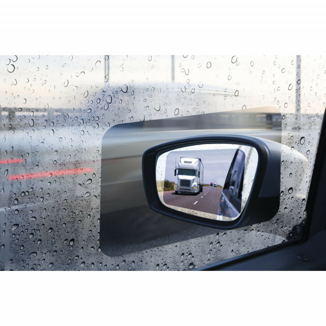 Set 4 folii universale pentru oglinzi sau geamuri auto antiaburire, anti stropire [6]